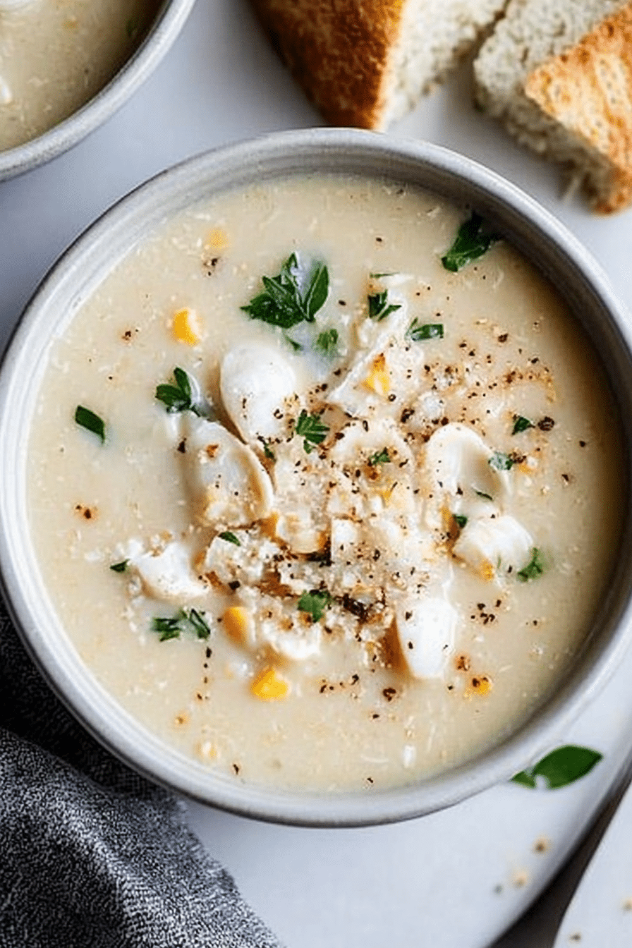 healthy clam chowder