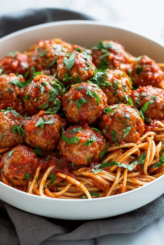 homemade meatballs