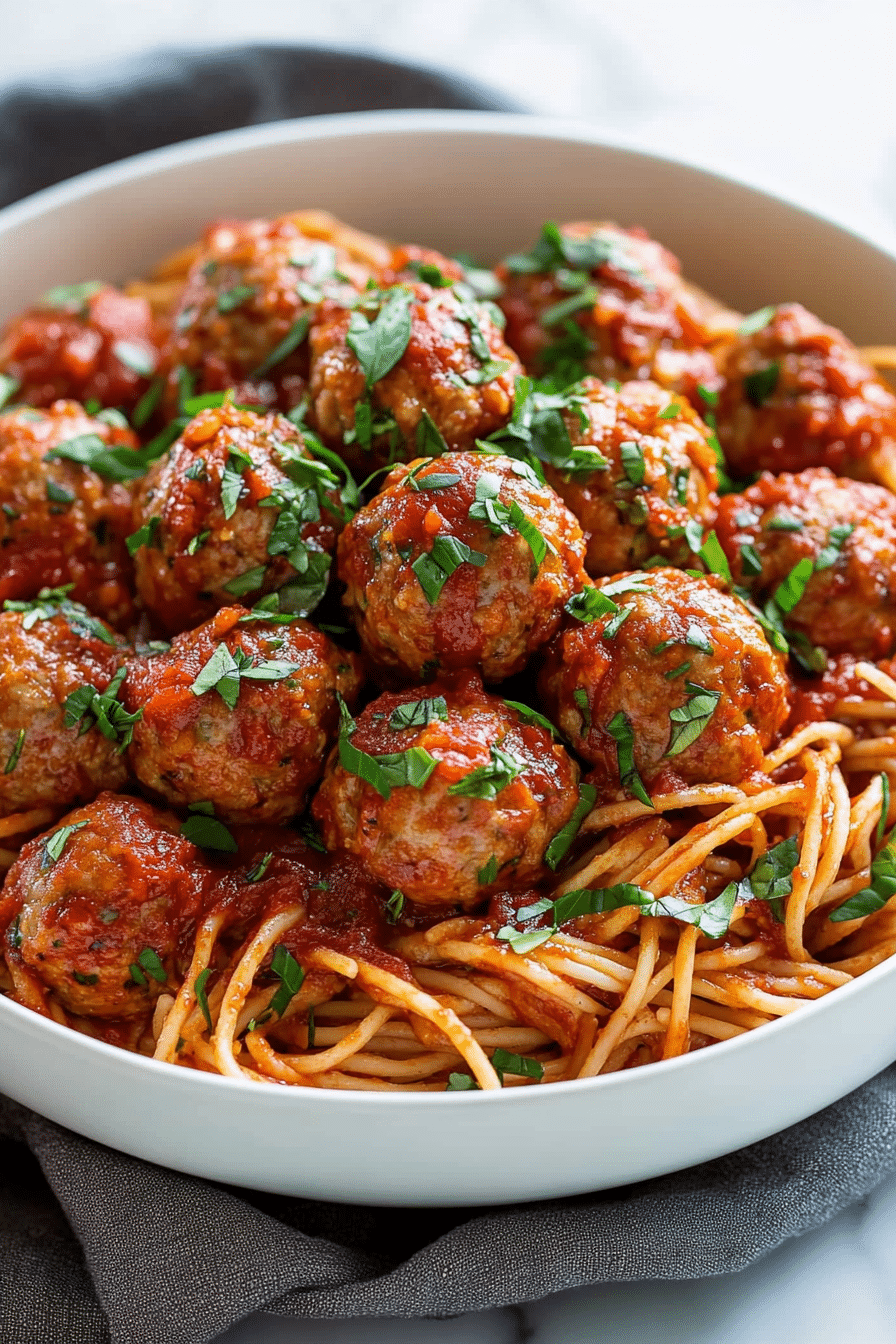 homemade meatballs