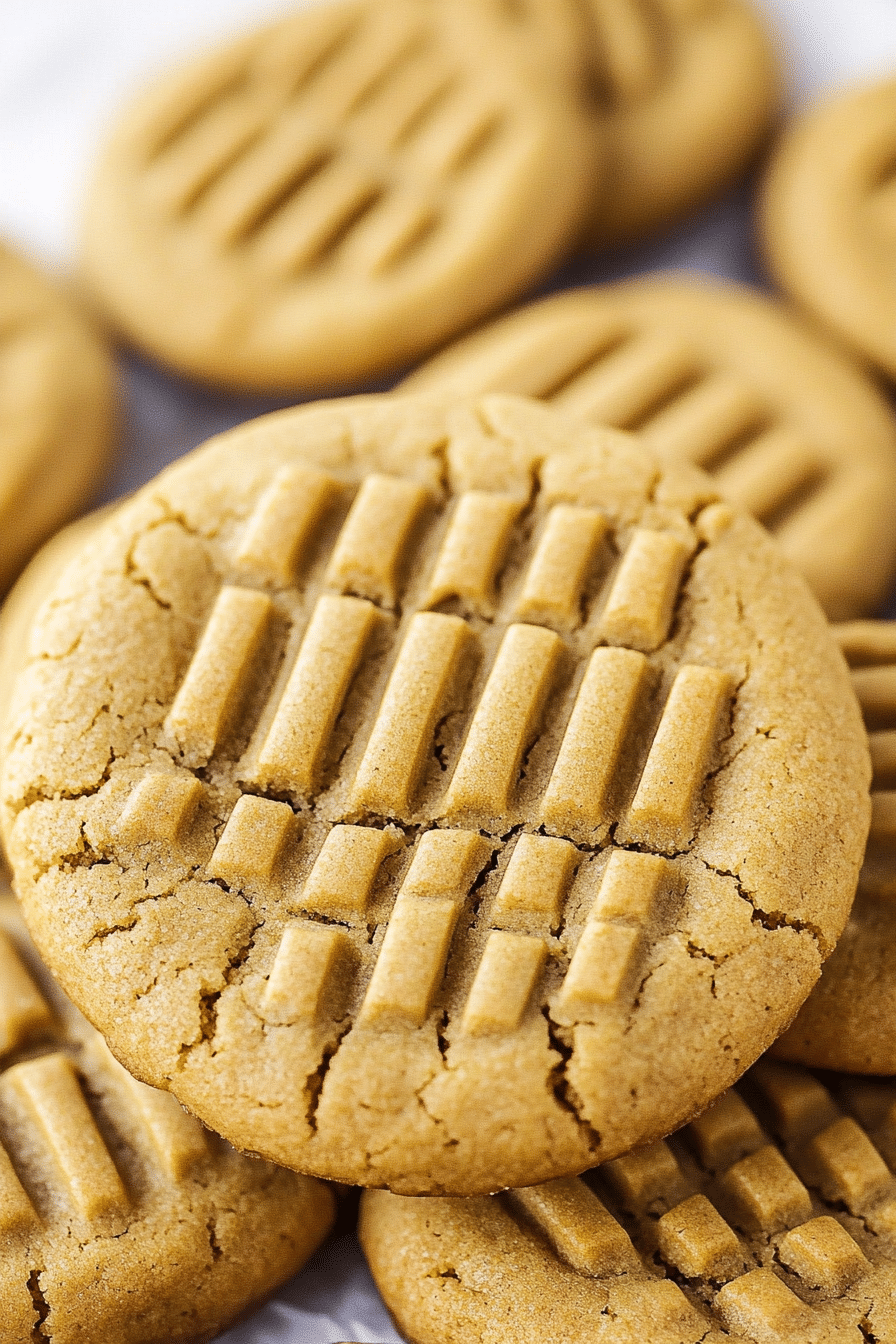 homemade peanut butter cookies