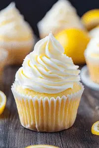 lemon cupcakes frosting