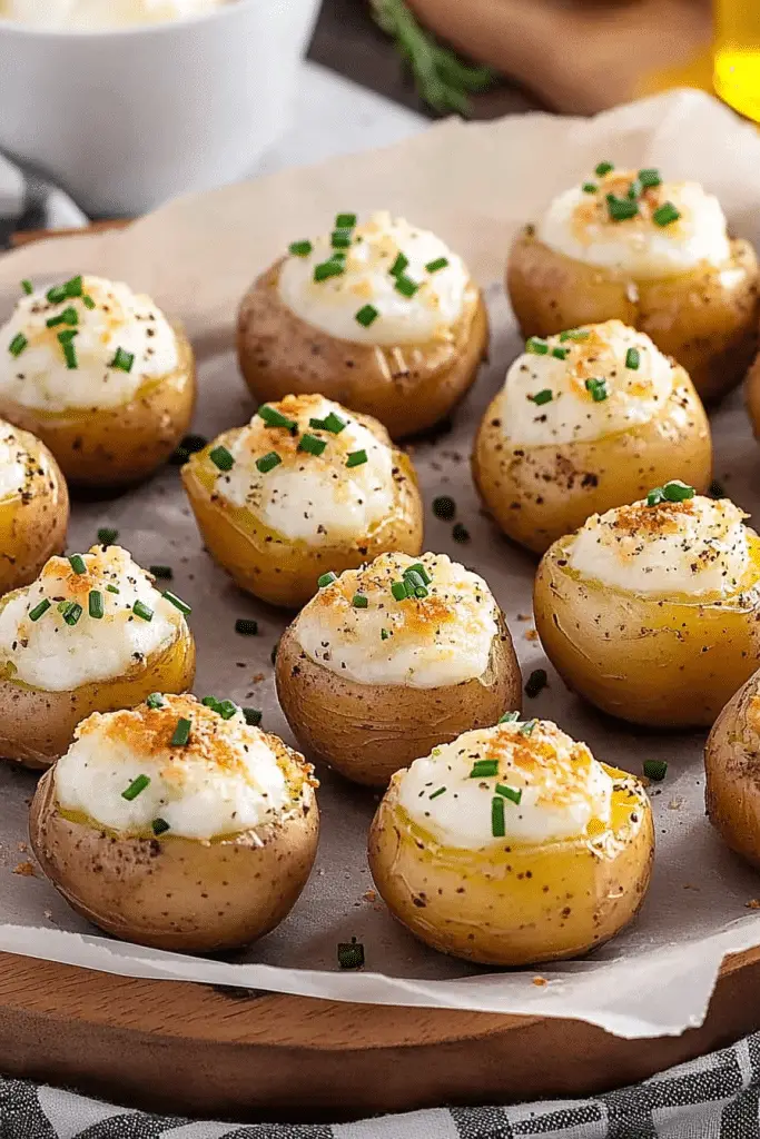 little baked potatoes