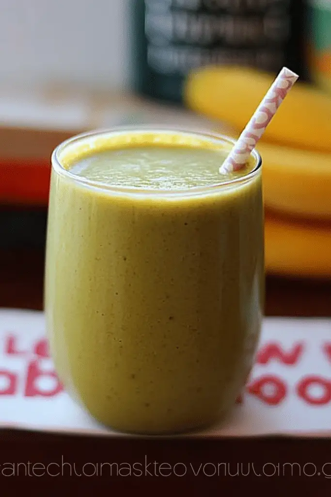 mango banana smoothie