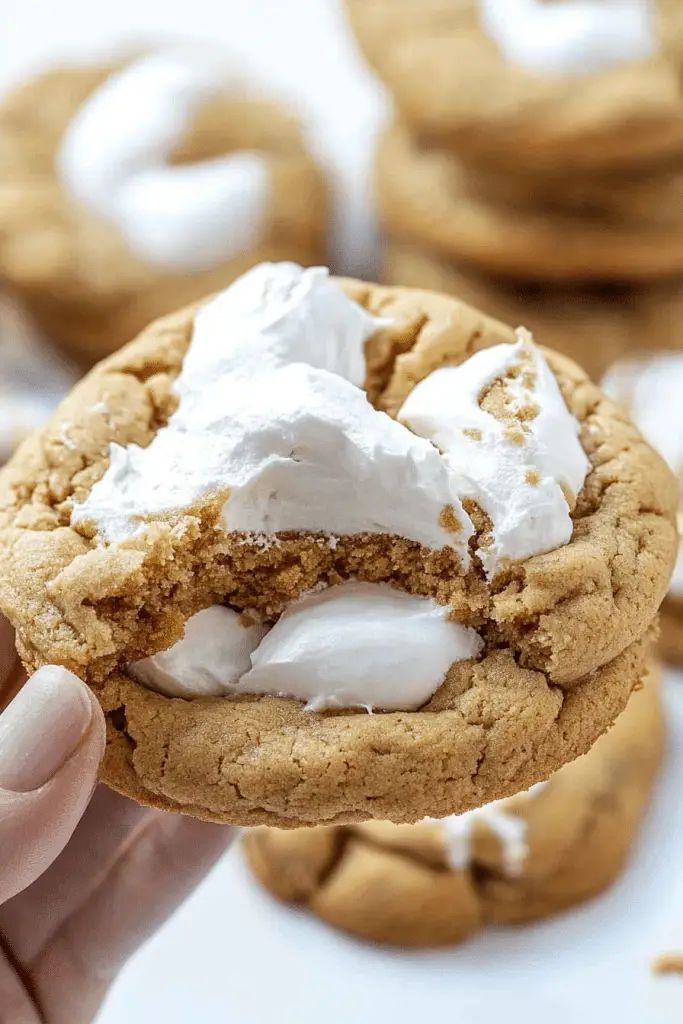 marshmallow peanut butter cookies
