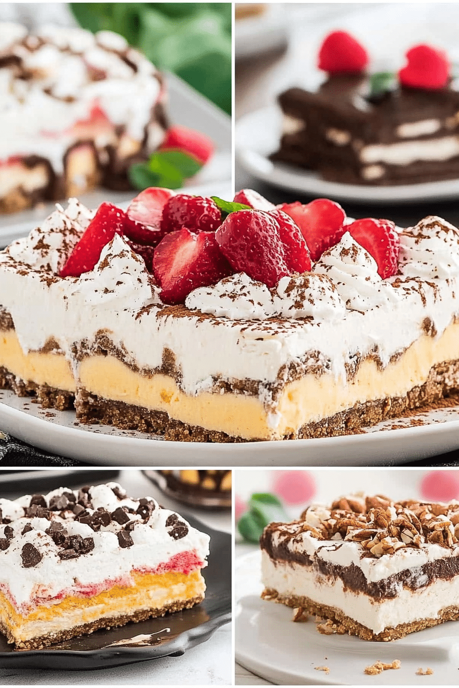 no bake dessert lasagna