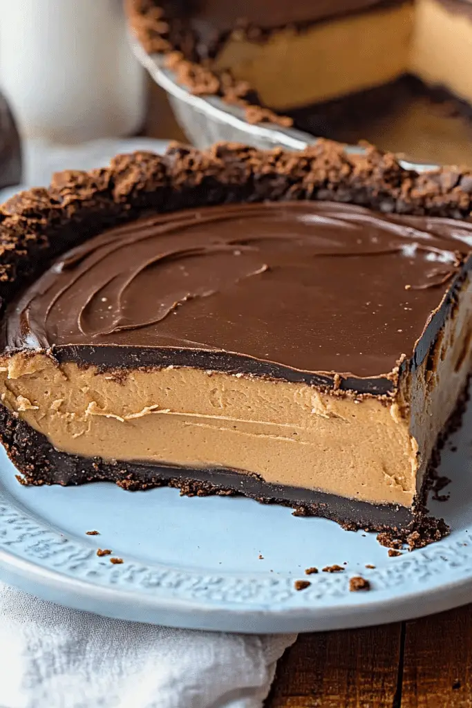 peanut butter chocolate pie