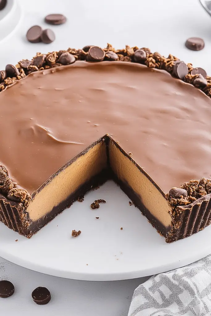 peanut butter cup pie