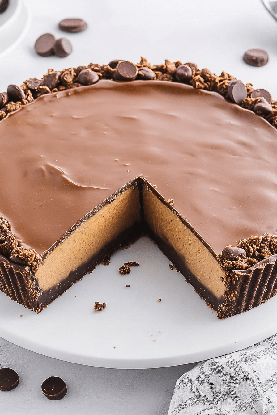 peanut butter cup pie