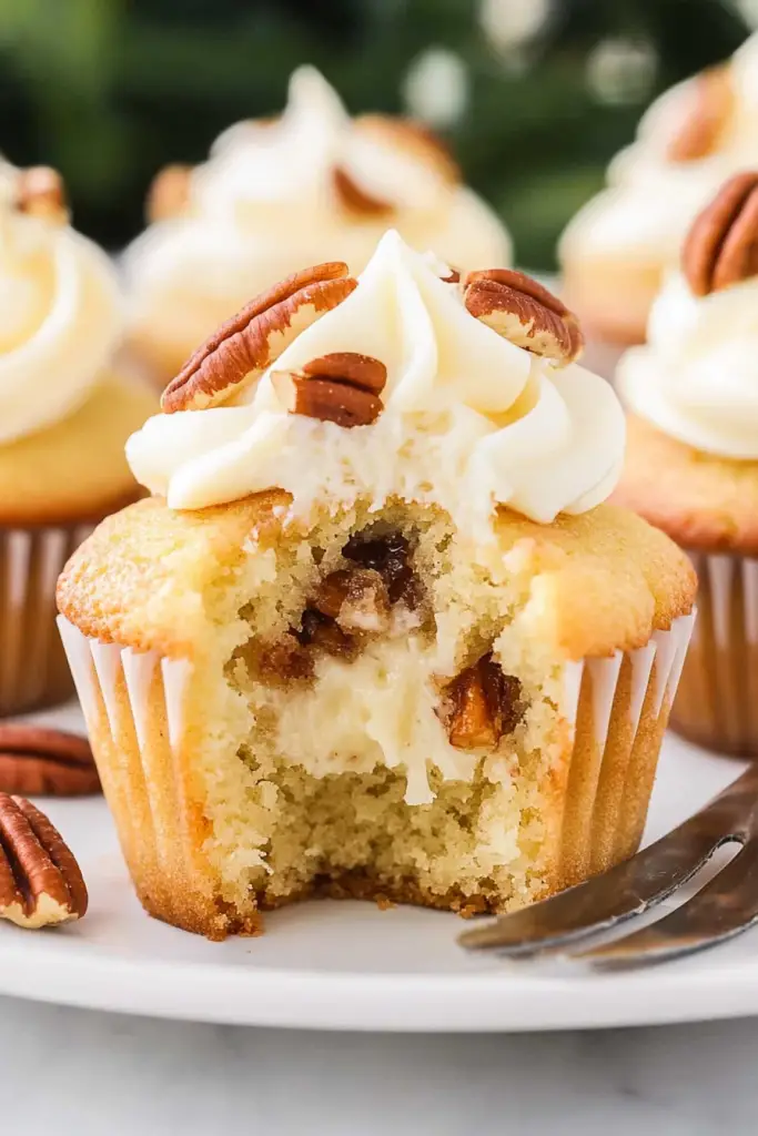 pecan pie cupcakes