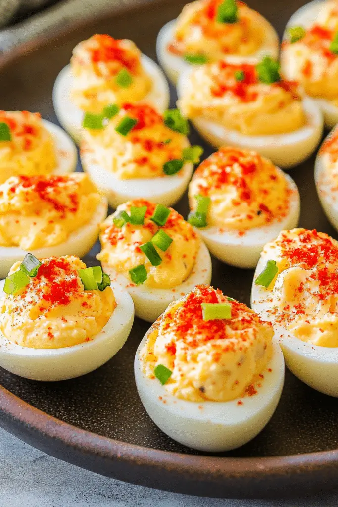 pimento cheese deviled eggs