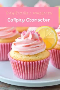 pink lemonade cupcakes
