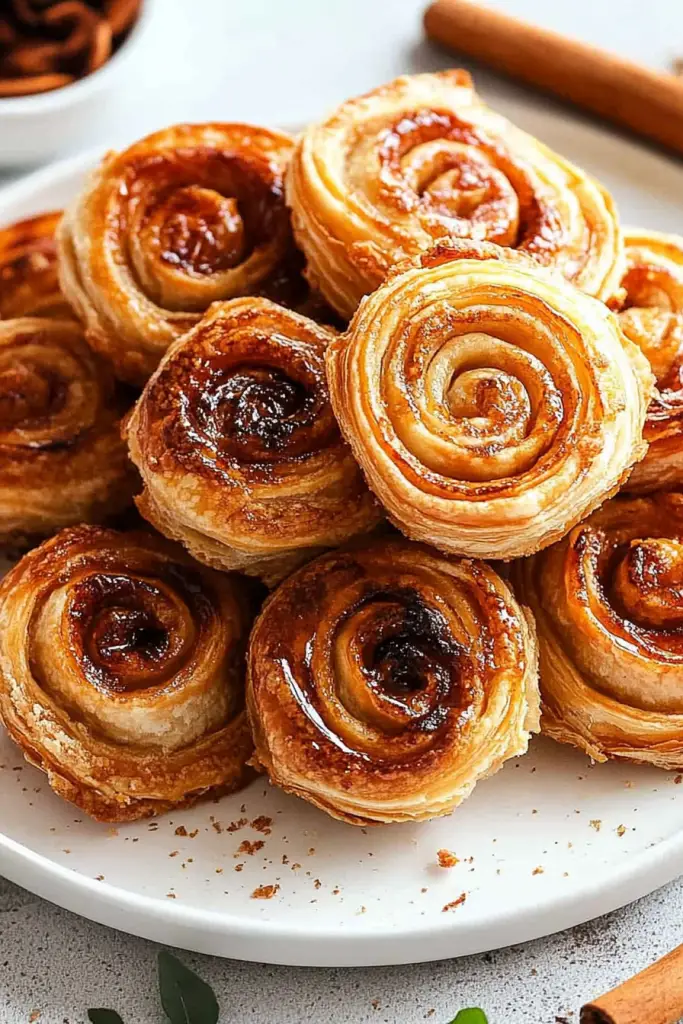 puff pastry pinwheels