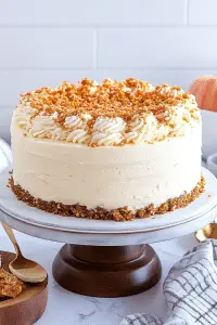 pumpkin cheesecake cake