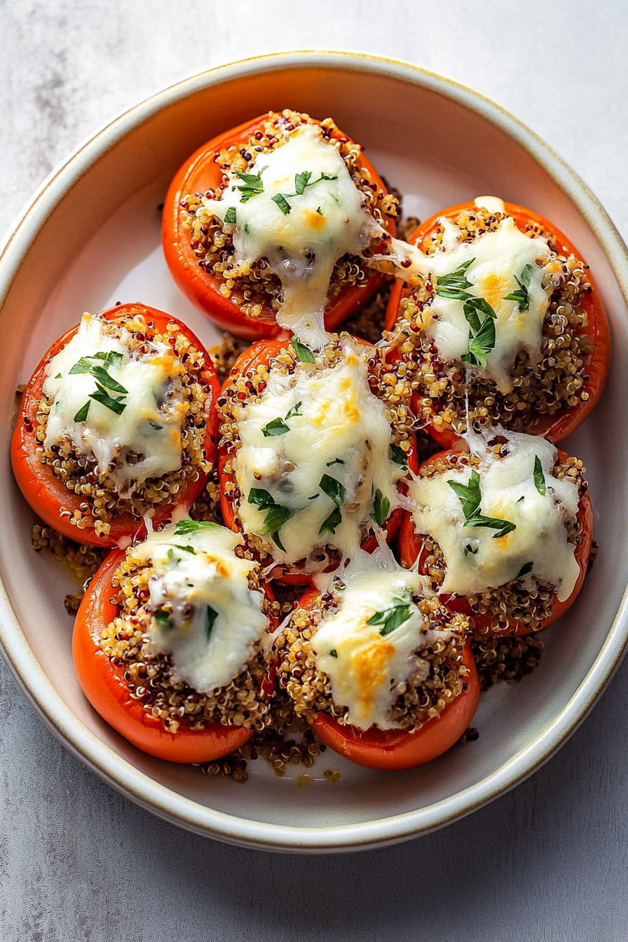 quinoa stuffed tomatoes