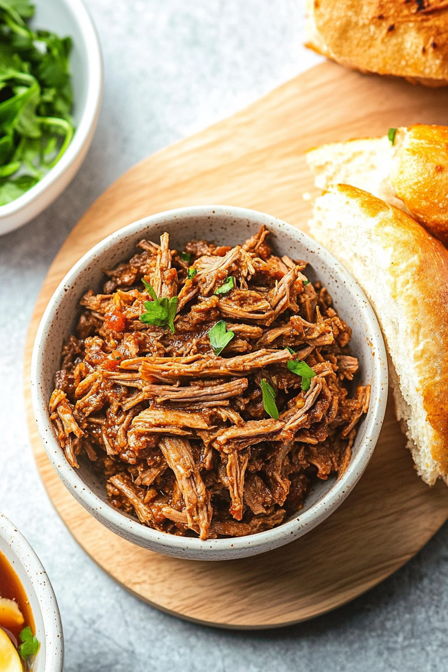 slow cooker italian beef