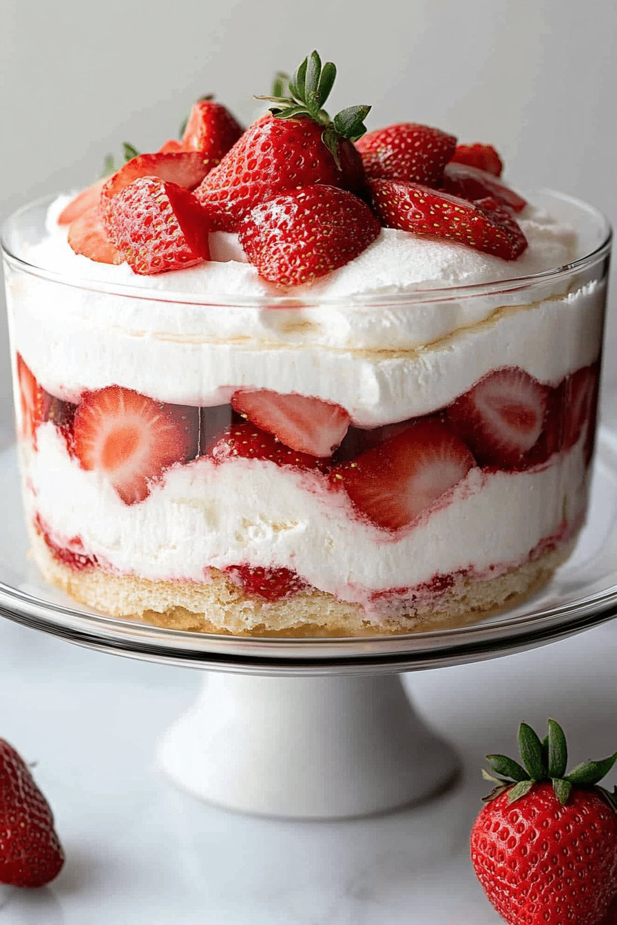 strawberry shortcake dessert