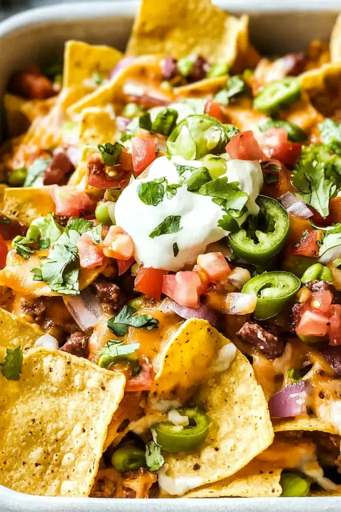 vegetarian nachos