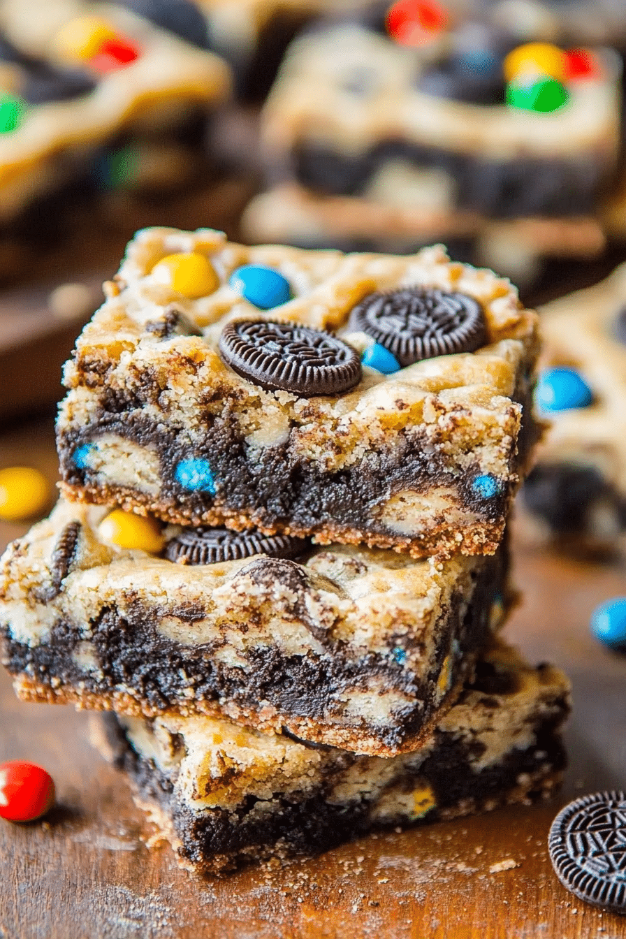 Oreo cookie bars