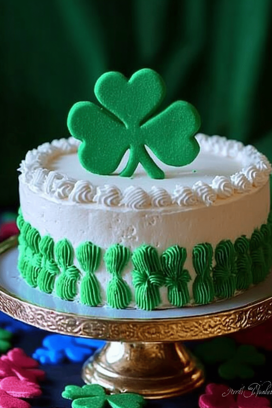 Shamrock cake