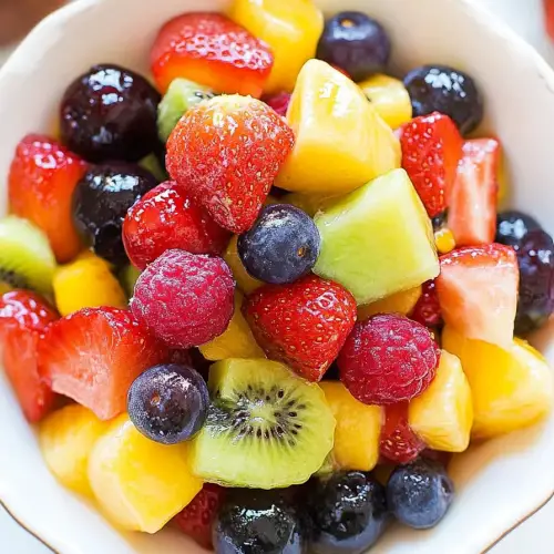 Vanilla Fruit Salad
