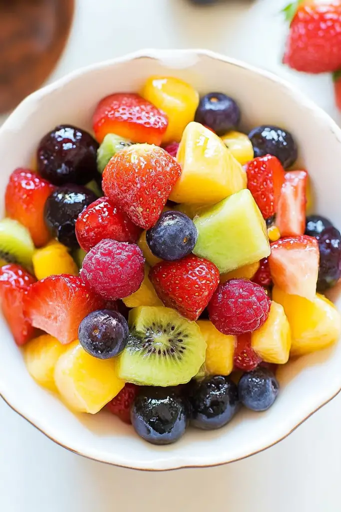 Vanilla Fruit Salad