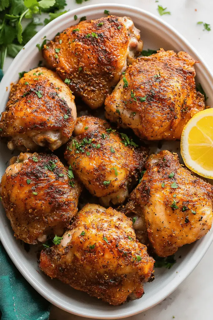 baked chicken thighs