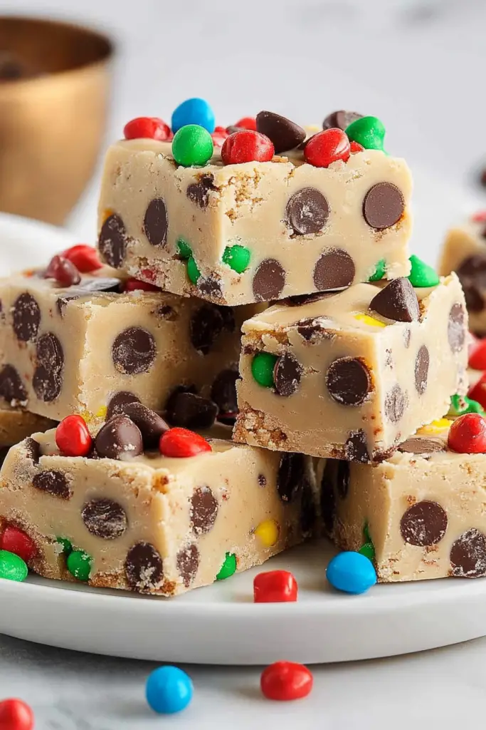 cookie dough fudge
