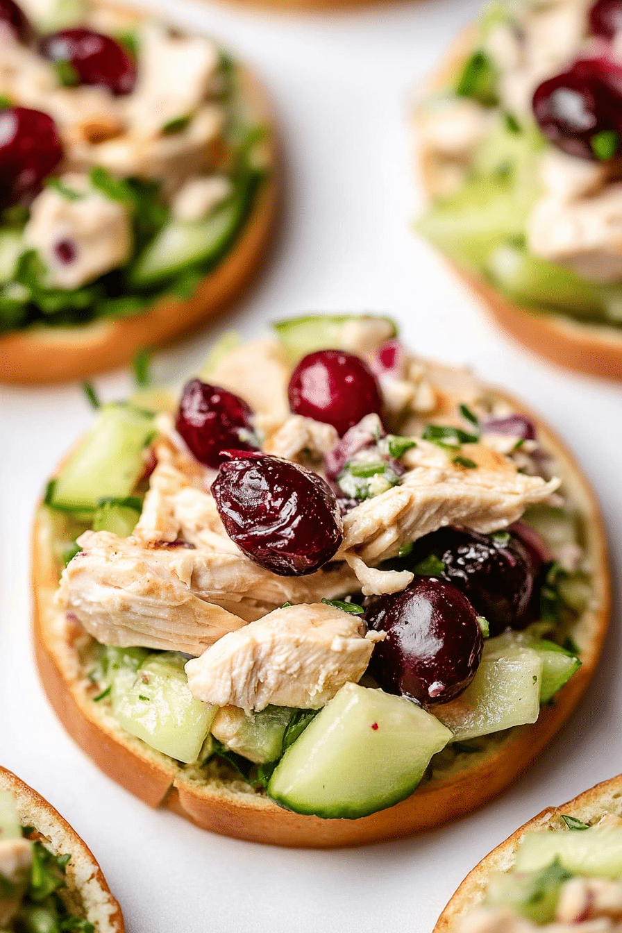 cranberry chicken salad