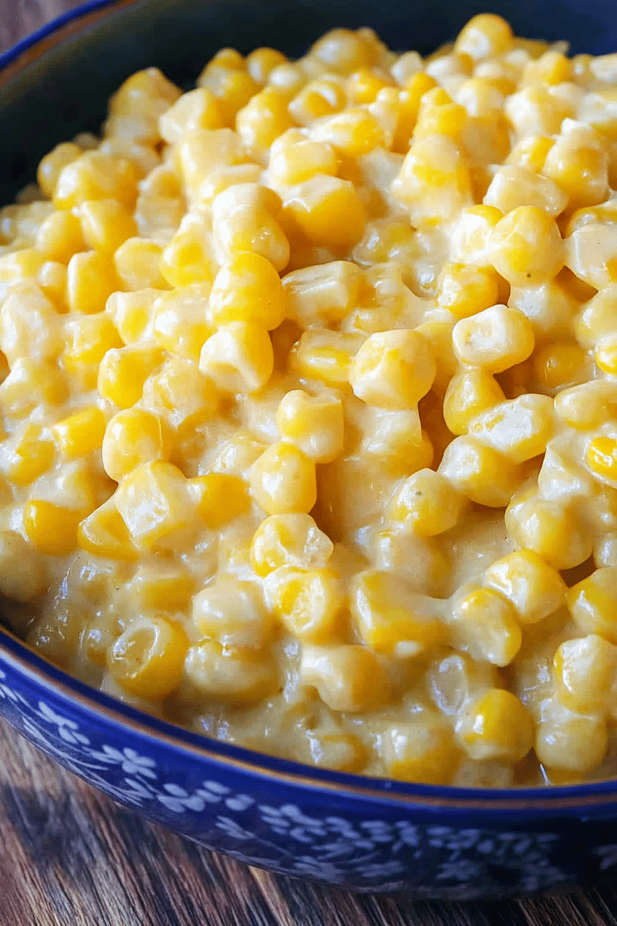 creamed corn