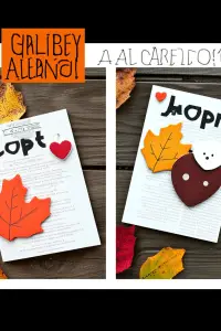 fall corner bookmarks