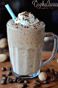 hazelnut coffee shake
