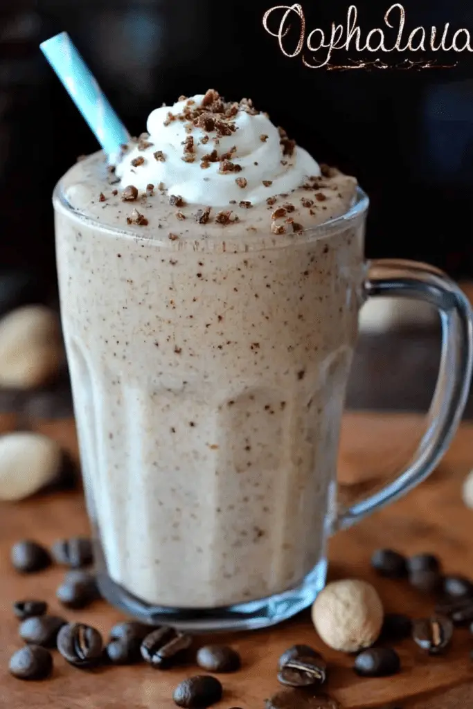hazelnut coffee shake