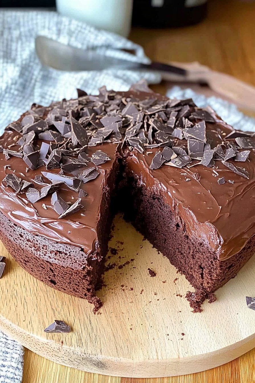 healthy chocolate cake
