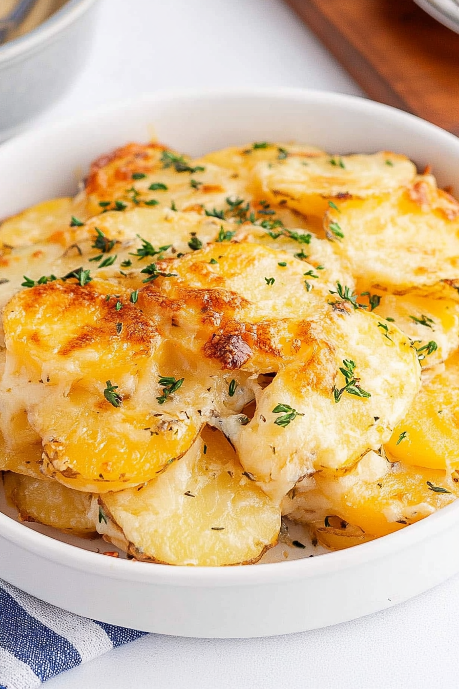 potatoes au gratin
