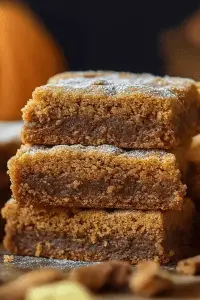 pumpkin snickerdoodle brownies