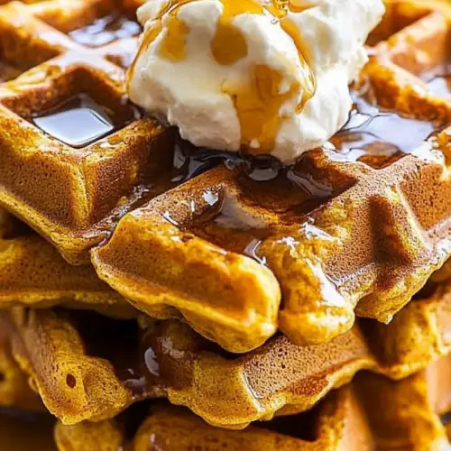 pumpkin waffles