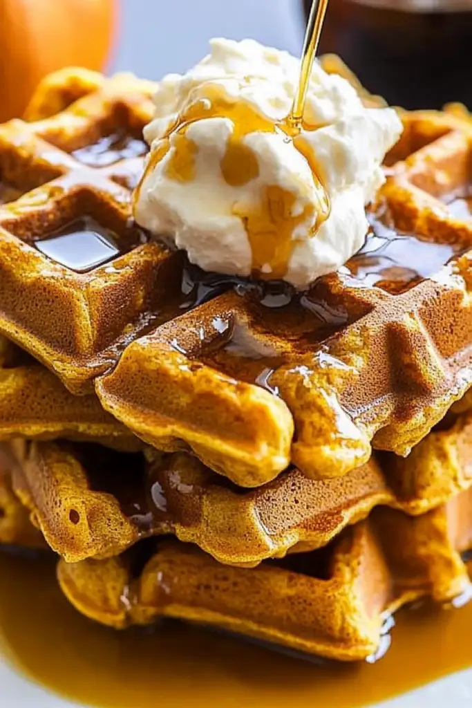pumpkin waffles