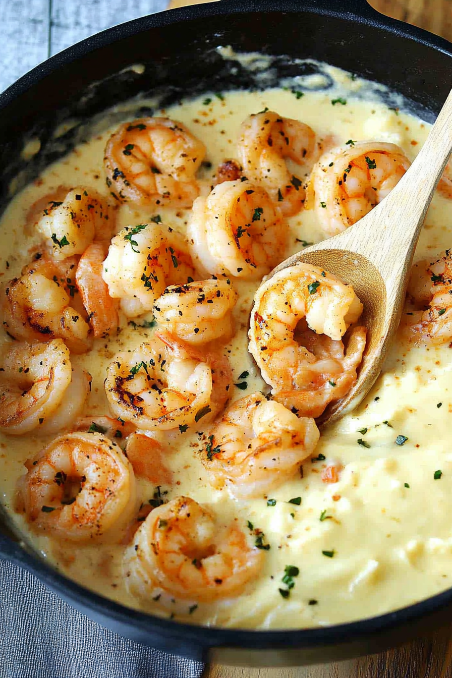 shrimp alfredo