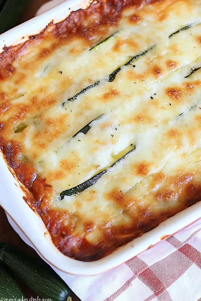 zucchini lasagna