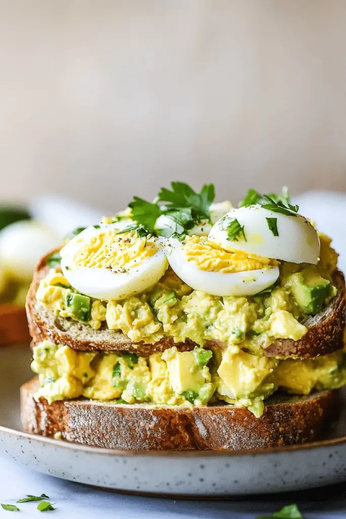 avocado egg salad