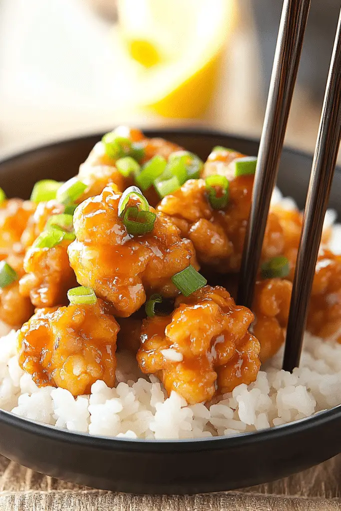 orange chicken