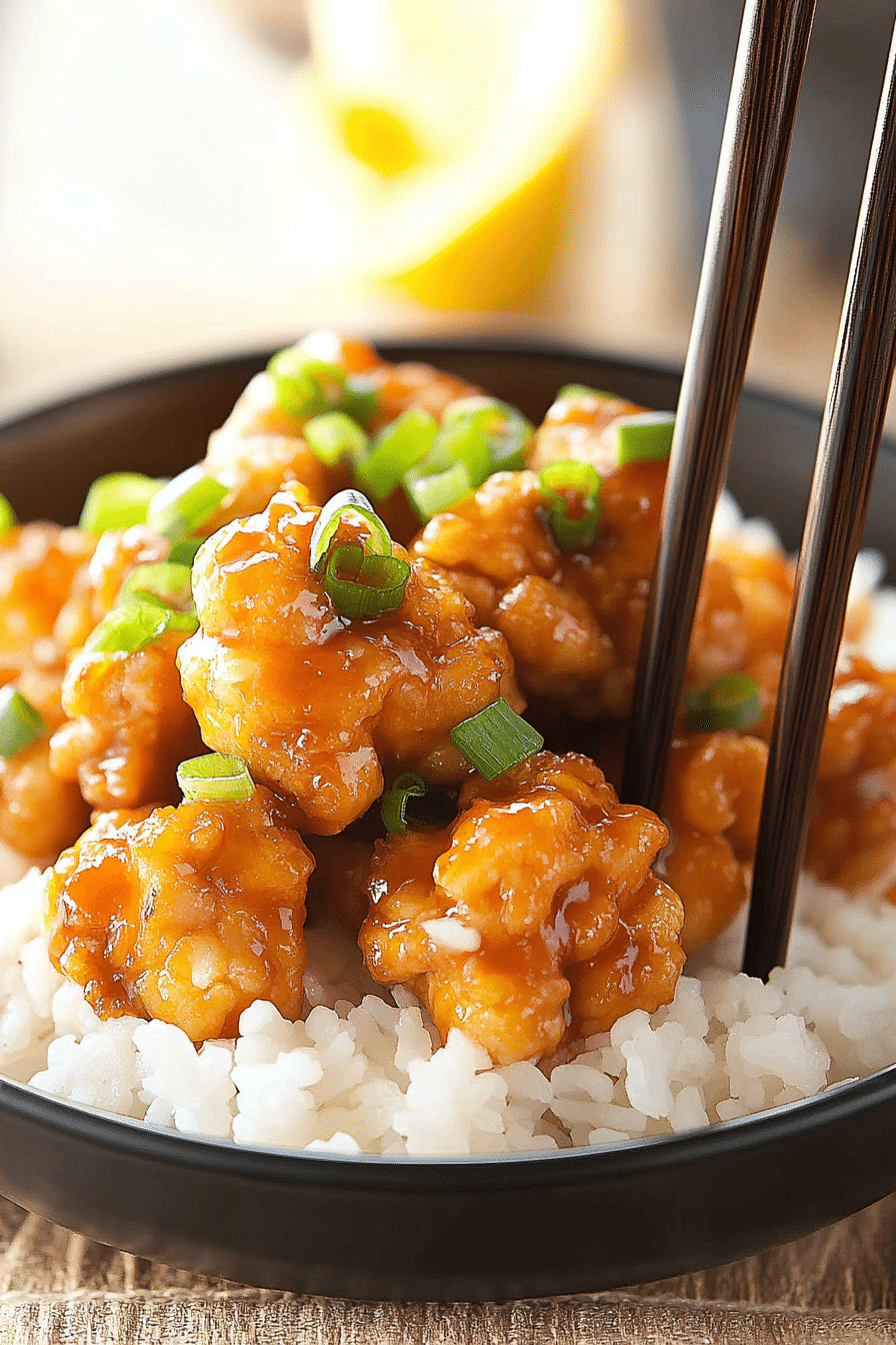 orange chicken