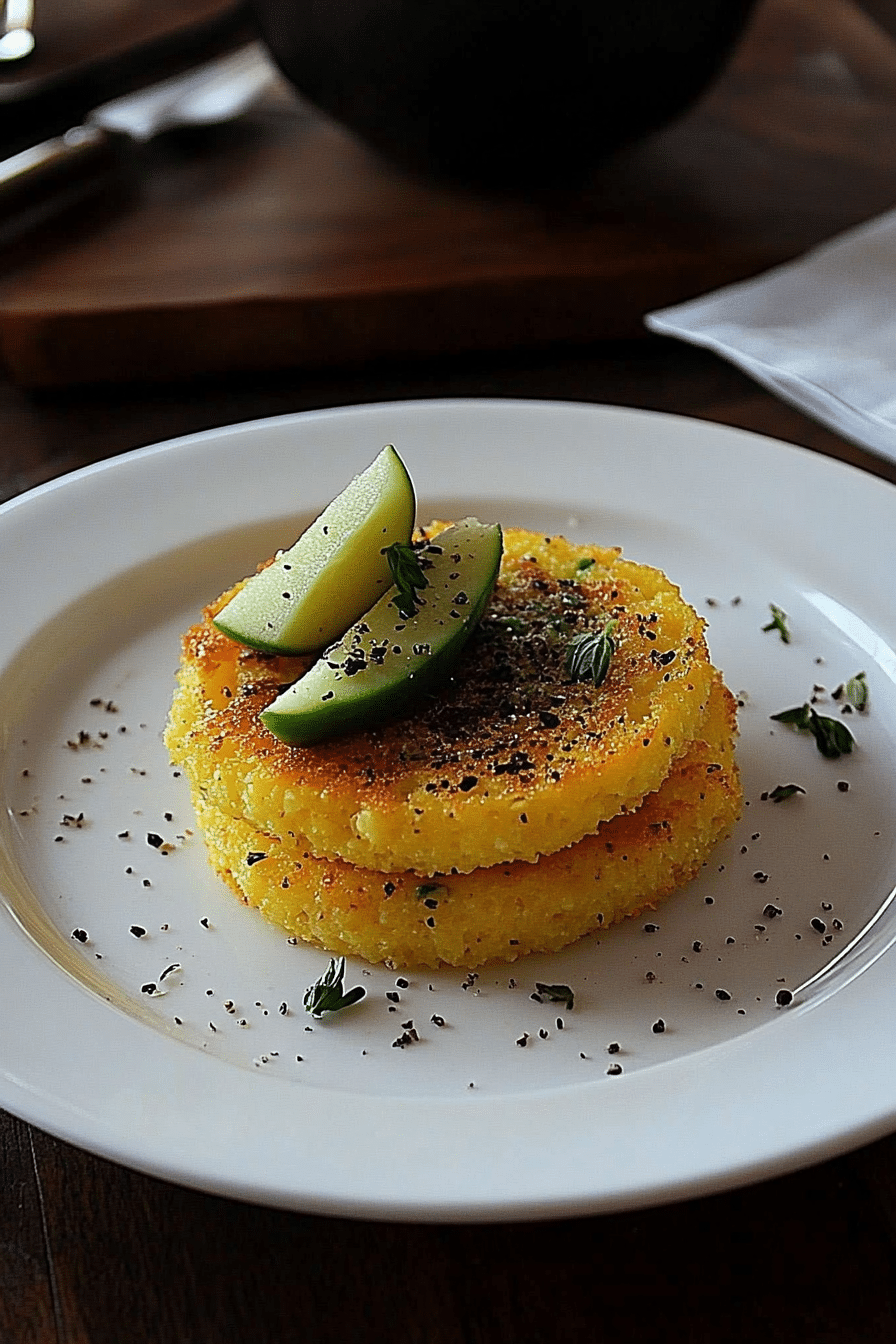 polenta cakes
