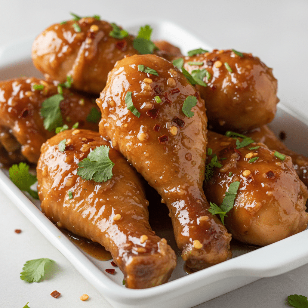 Air Fryer Chicken Drumsticks final dish beautifully presented and ready to serve