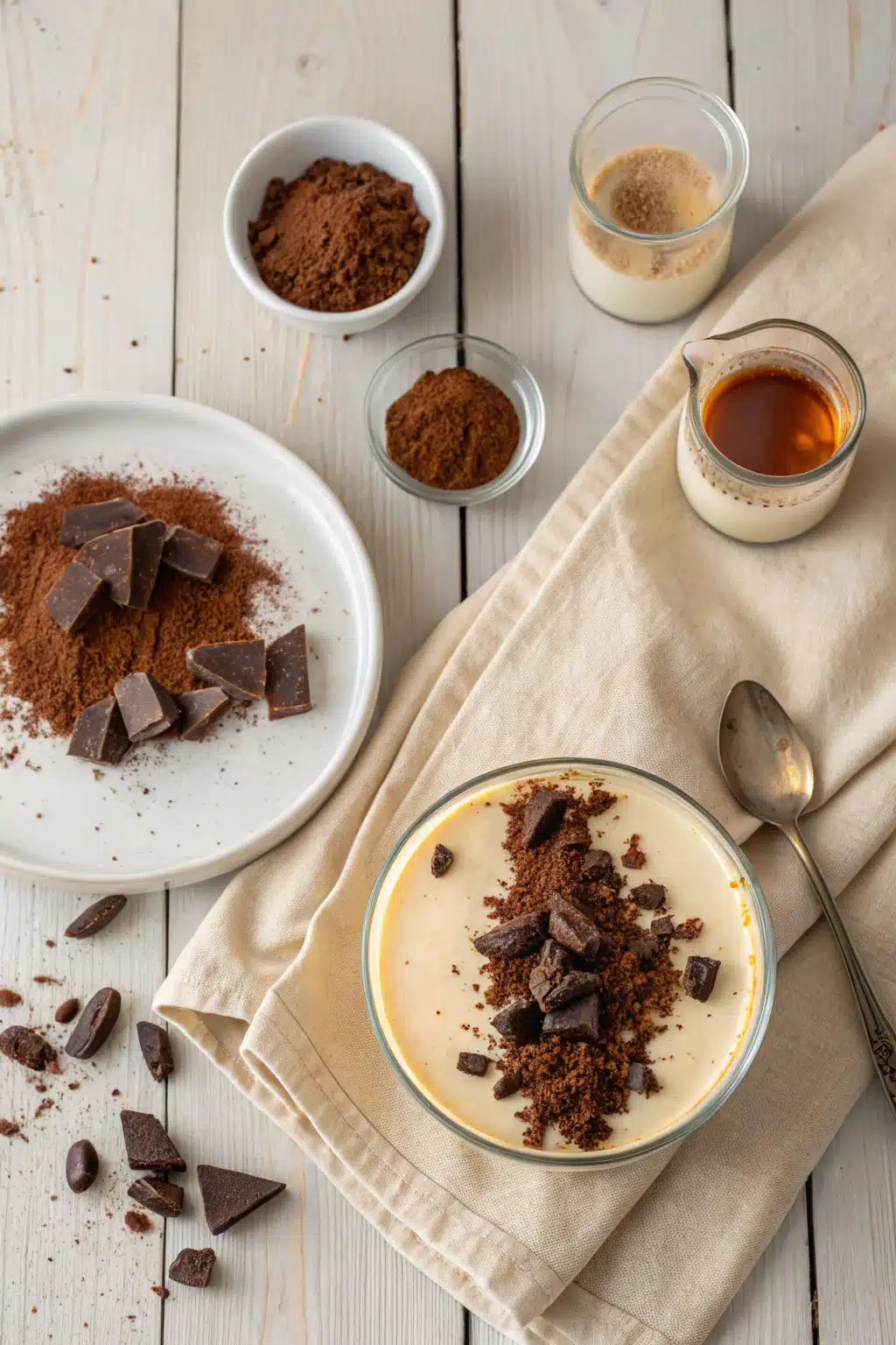 Baileys Cheesecake Recipe beautifully presented from an overhead angle