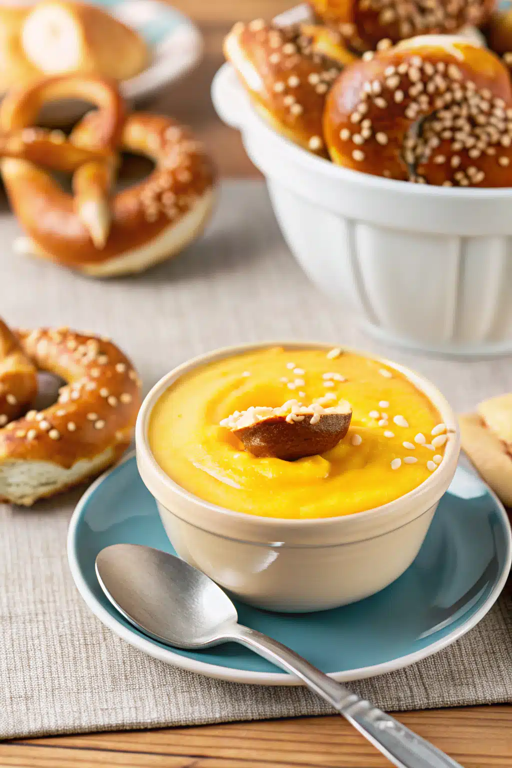 Beer Cheese Recipe ingredients organized and measured on kitchen counter