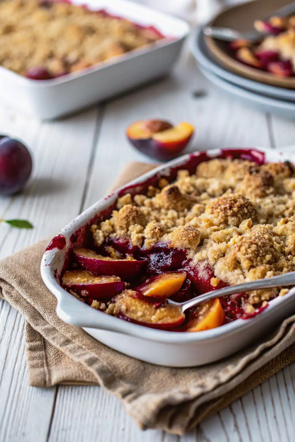 Cozy Crumble Recipes slice on plate showing perfect texture and swirl pattern