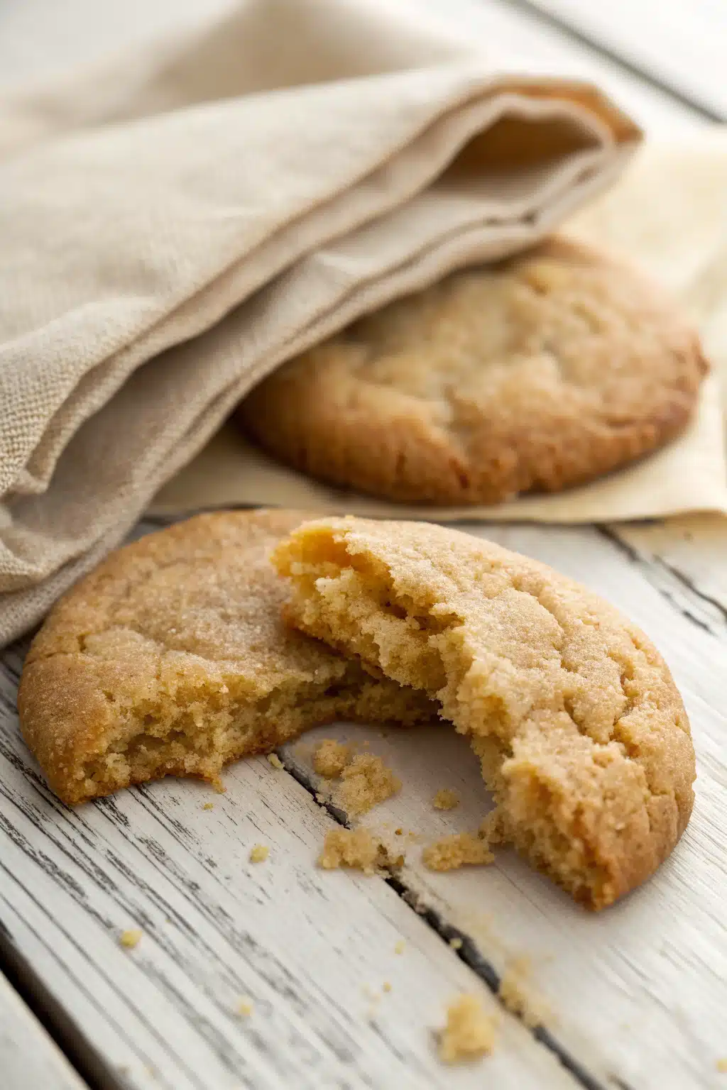 Best Brown Butter Cookies slice on plate showing perfect texture and swirl pattern