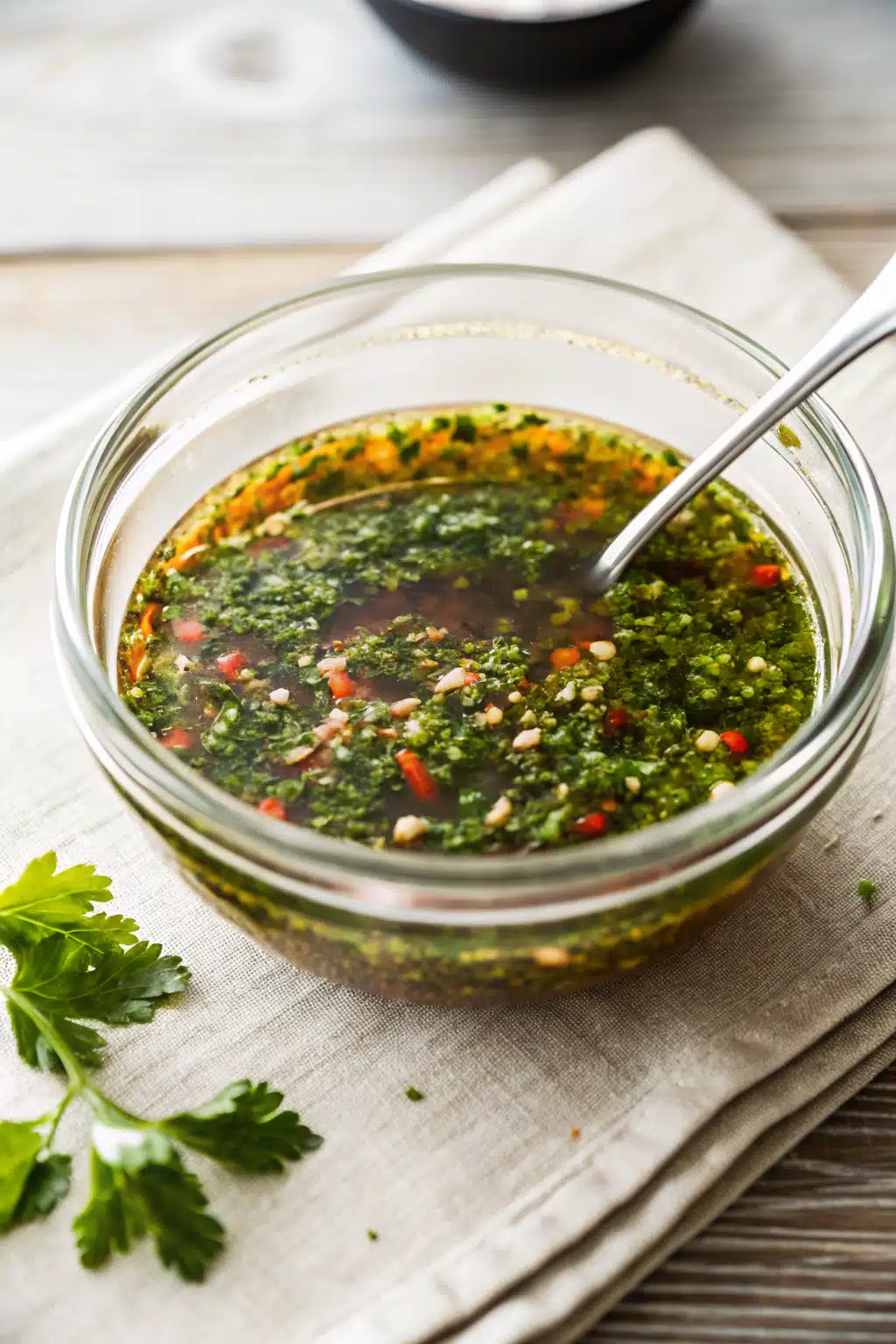 Best Chicken Marinade Recipes ingredients organized and measured on kitchen counter