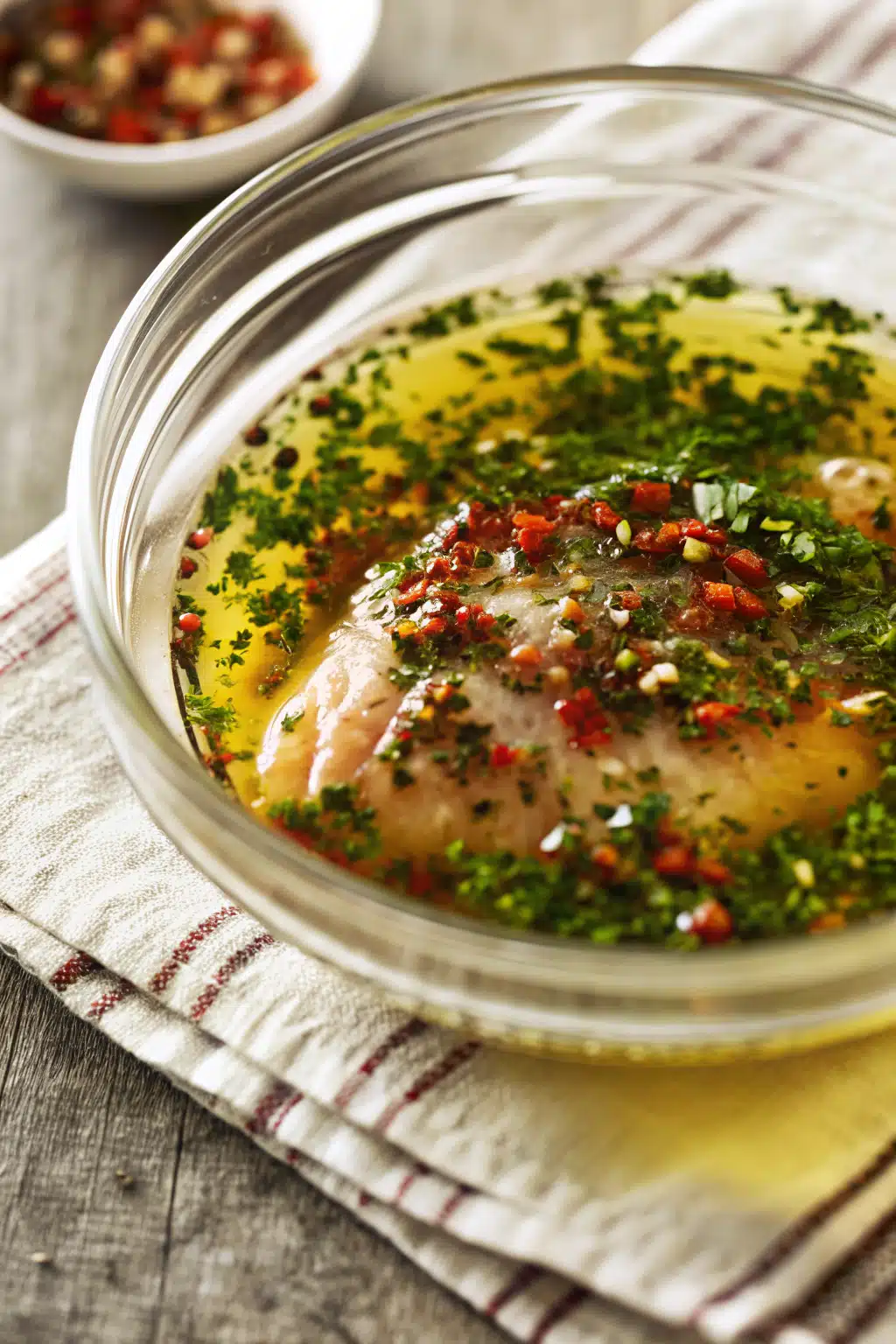 Best Chicken Marinade Recipes slice on plate showing perfect texture and swirl pattern